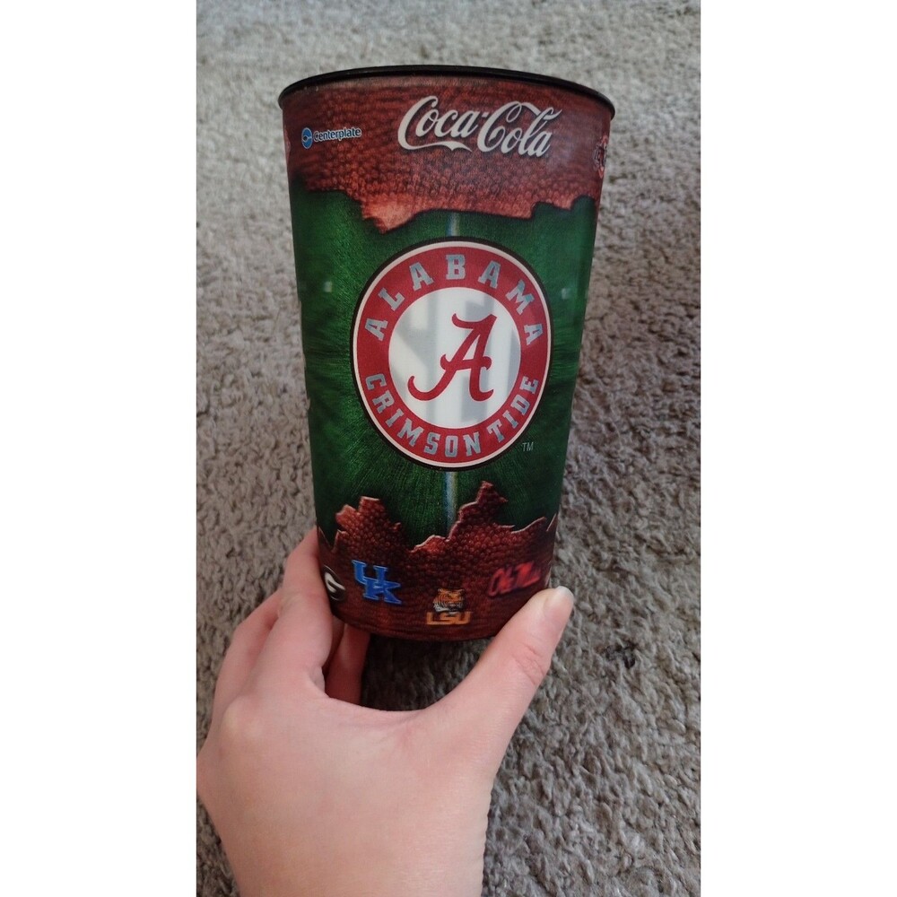 Alabama Football Stadium Holographic SEC souvenir cup Roll Tide College Sports